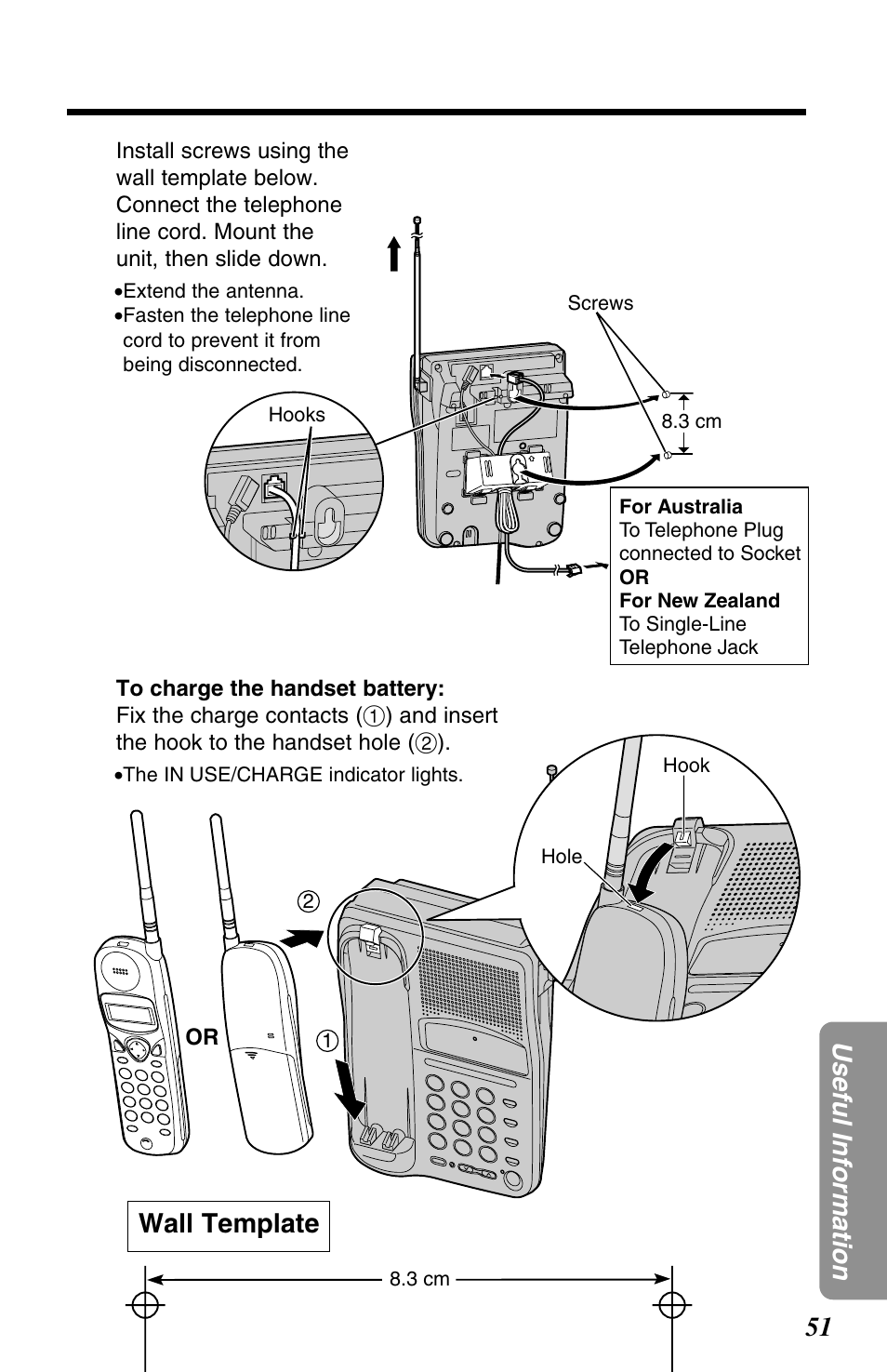 Panasonic KX-TC1220NZW User Manual | Page 51 / 60
