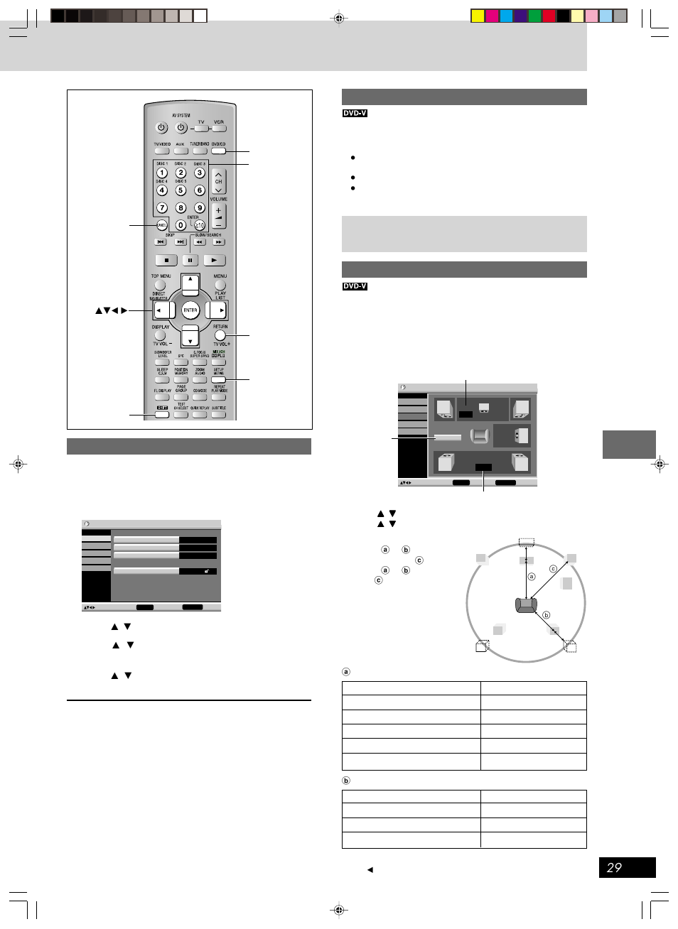 Entering a password (ratings), Changing the delay time (speaker setting), Common procedures | 10hbi, 10hbi other functions | Panasonic SC-HT670 User Manual | Page 29 / 36