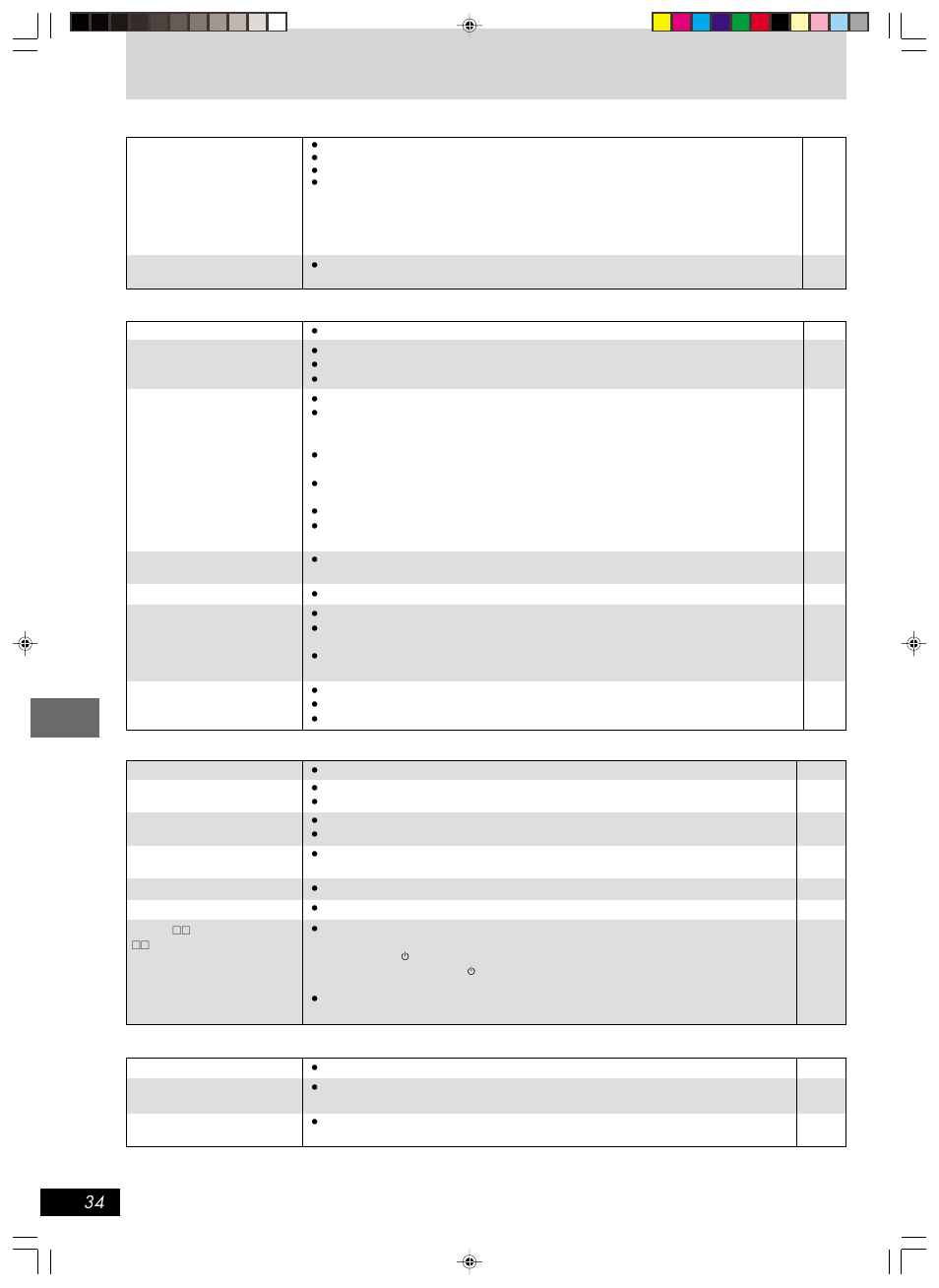 Panasonic SC-HT670 User Manual | Page 34 / 36