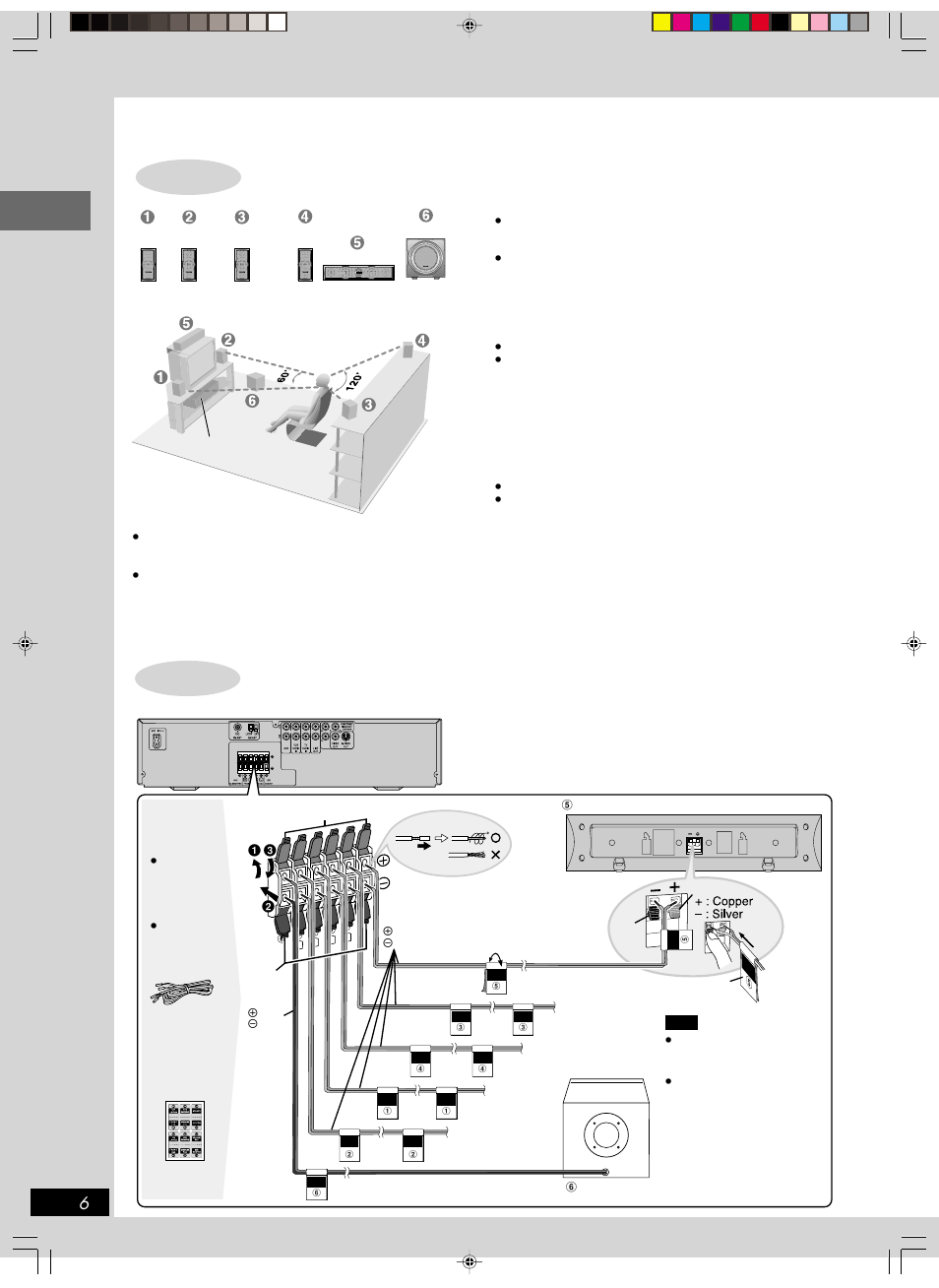 Simple setup, Step 1 positioning, Step 2 speakers | Step, Speakers, Positioning | Panasonic SC-HT670 User Manual | Page 6 / 36