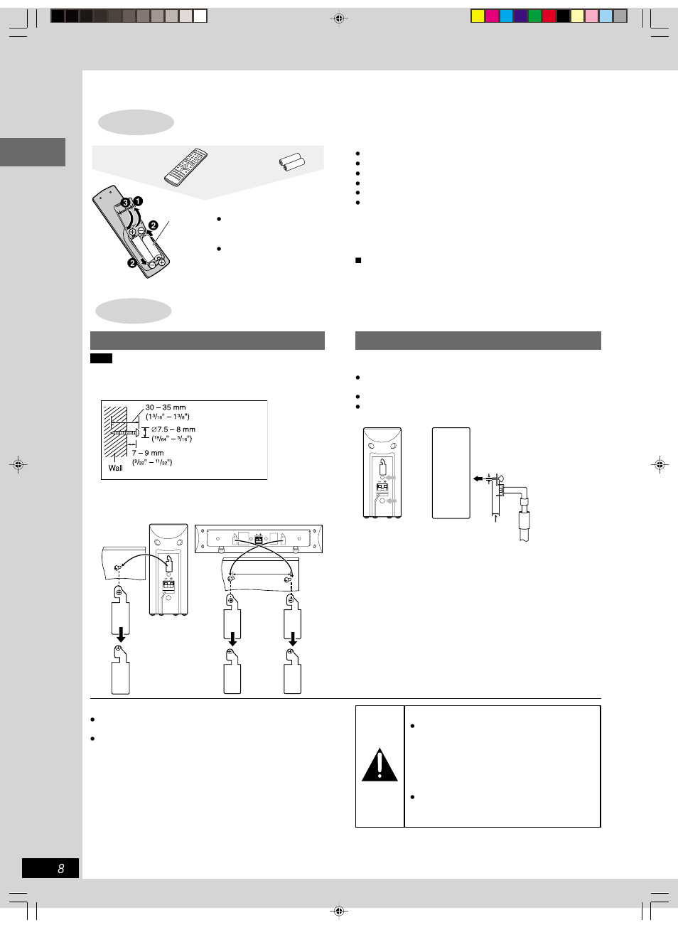 Step 5 the remote control, Other speaker setup options, Step | The remote control | Panasonic SC-HT670 User Manual | Page 8 / 36