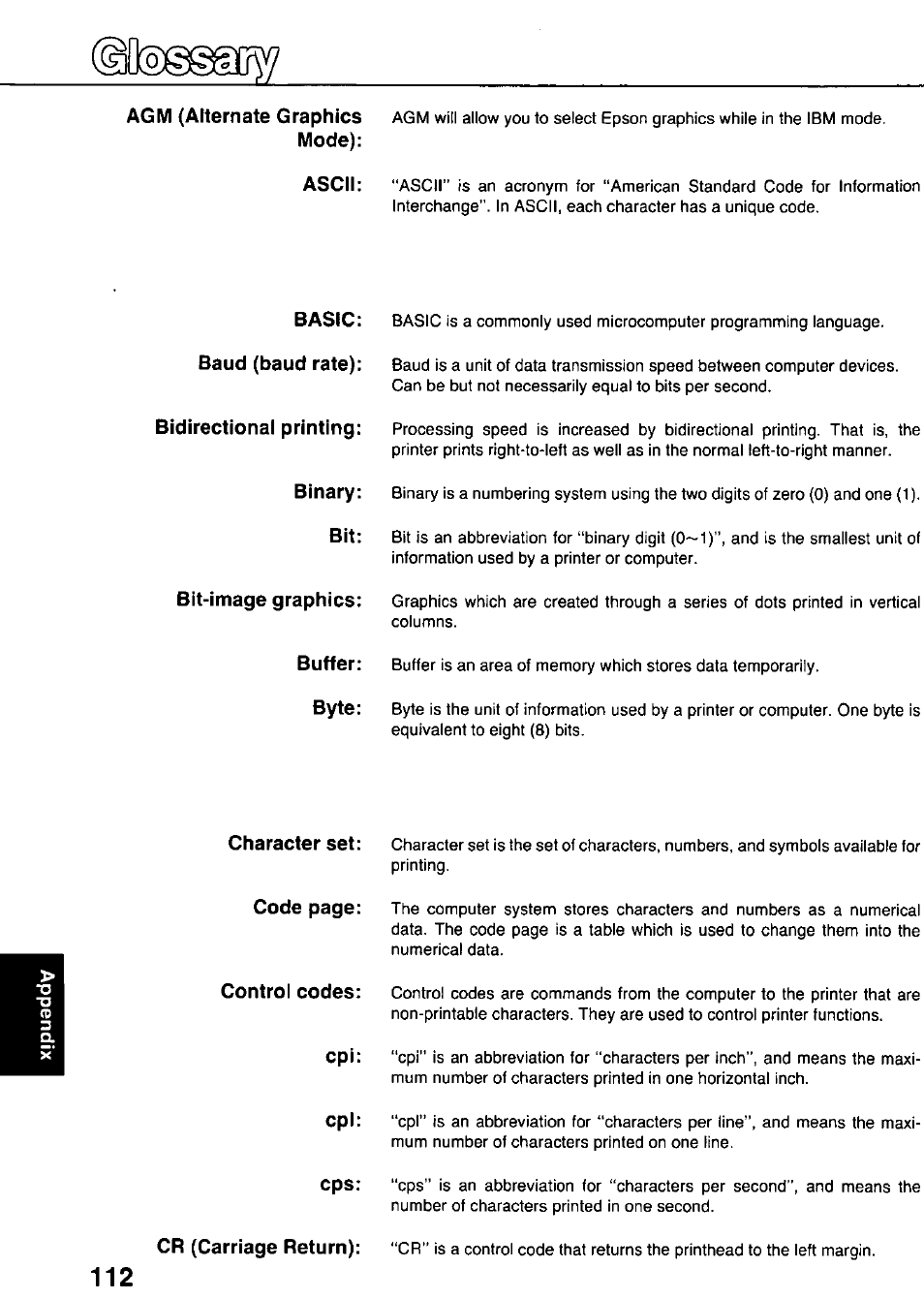 Panasonic KX-P3124 User Manual | Page 112 / 123