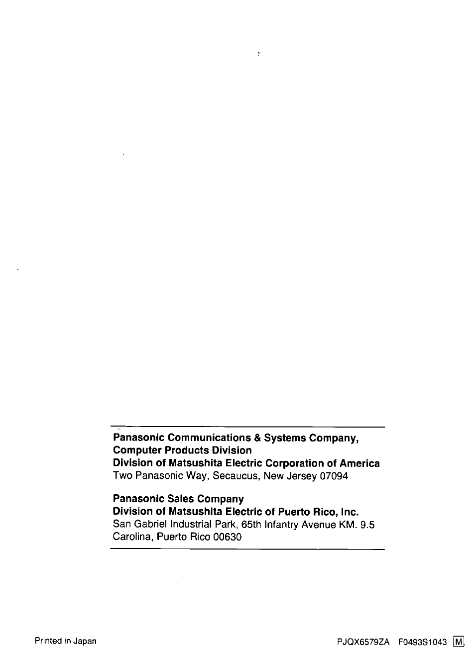 Panasonic KX-P3124 User Manual | Page 123 / 123