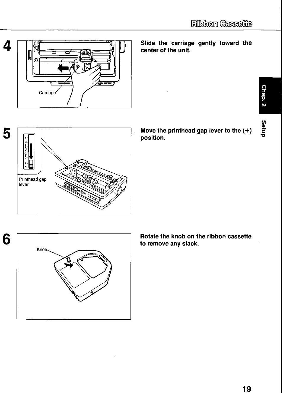 Panasonic KX-P3124 User Manual | Page 19 / 123