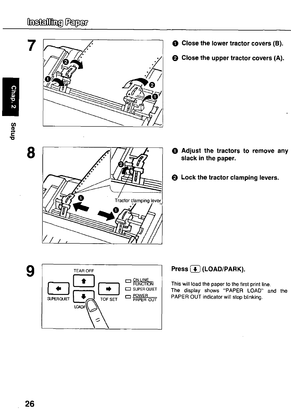 Panasonic KX-P3124 User Manual | Page 26 / 123