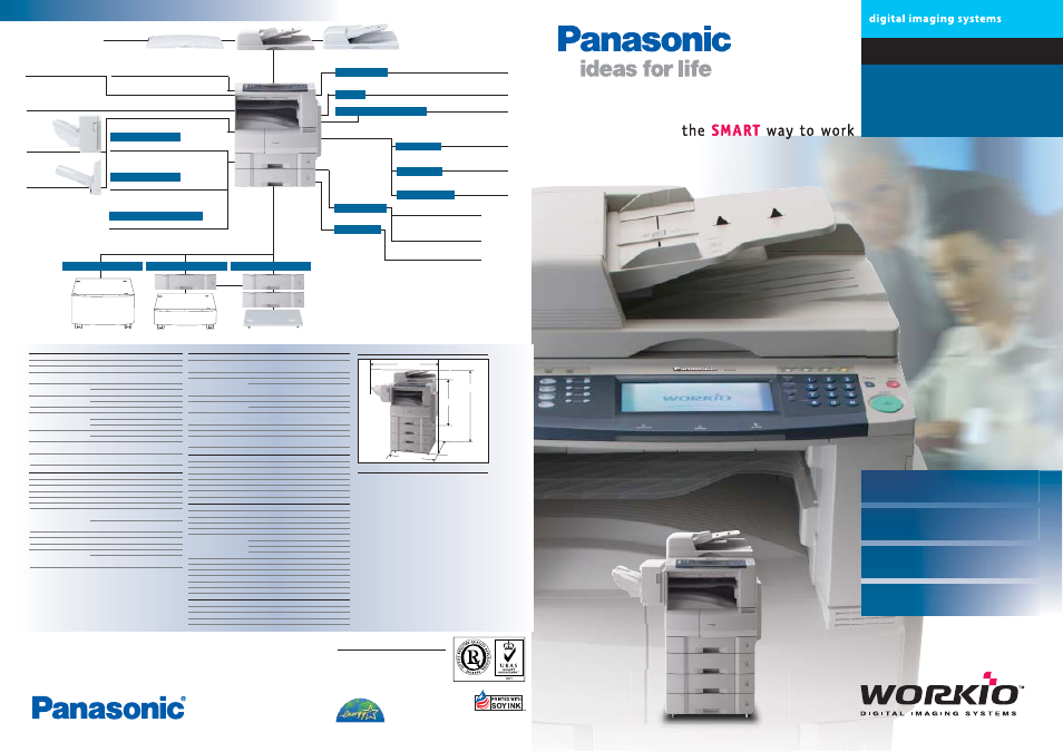 Panasonic DP-2330 User Manual | 4 pages