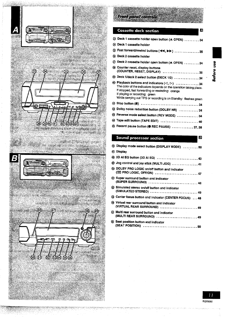 Panasonic SC-DV150 User Manual | Page 10 / 63