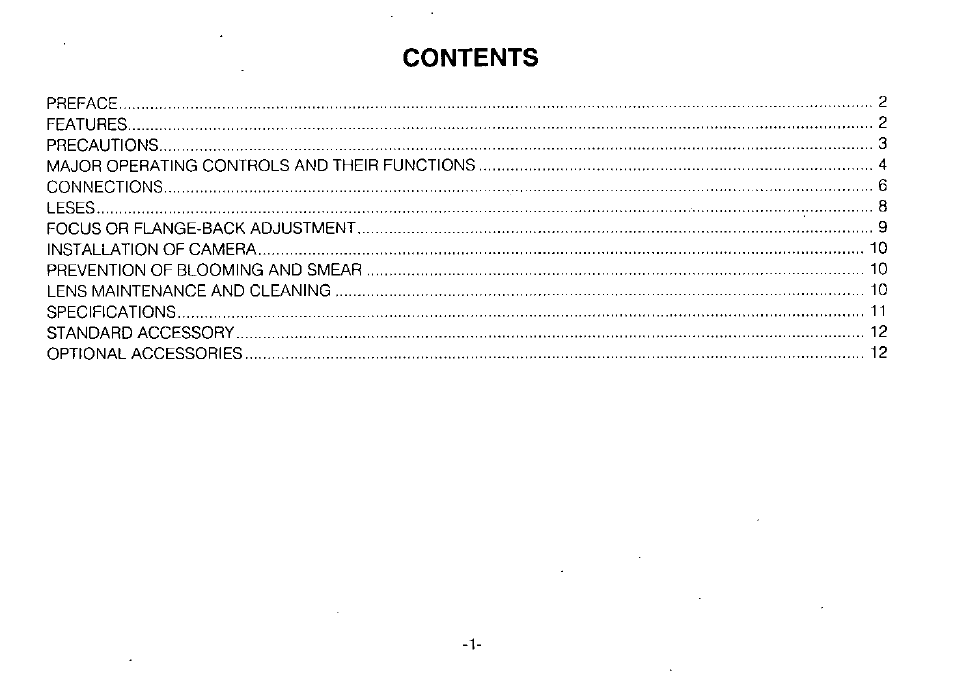 Panasonic WVBP110 User Manual | Page 3 / 14