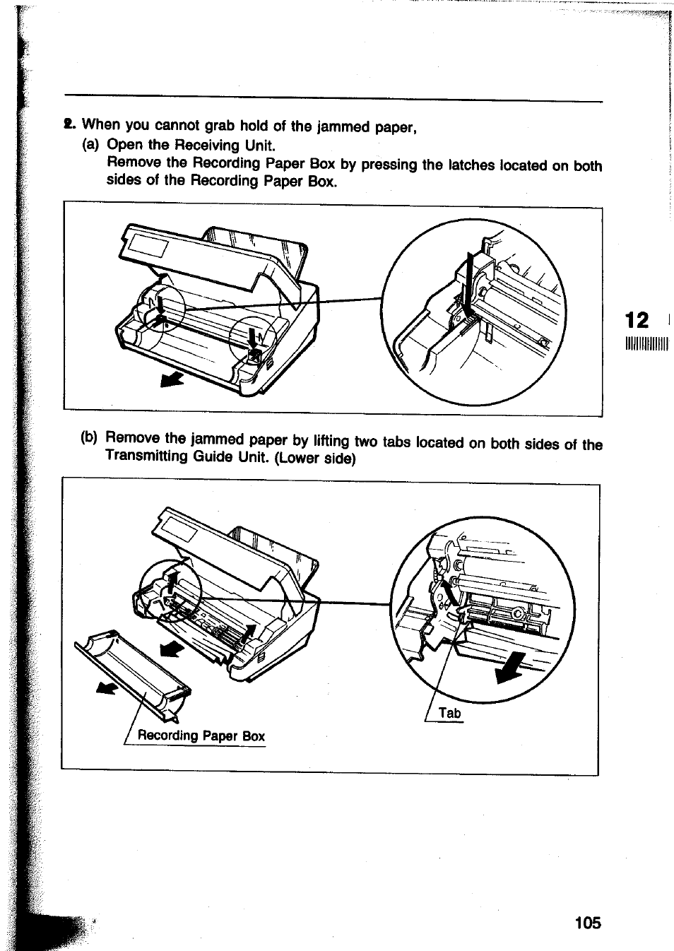 Panasonic Panafax UF-260 User Manual | Page 107 / 150