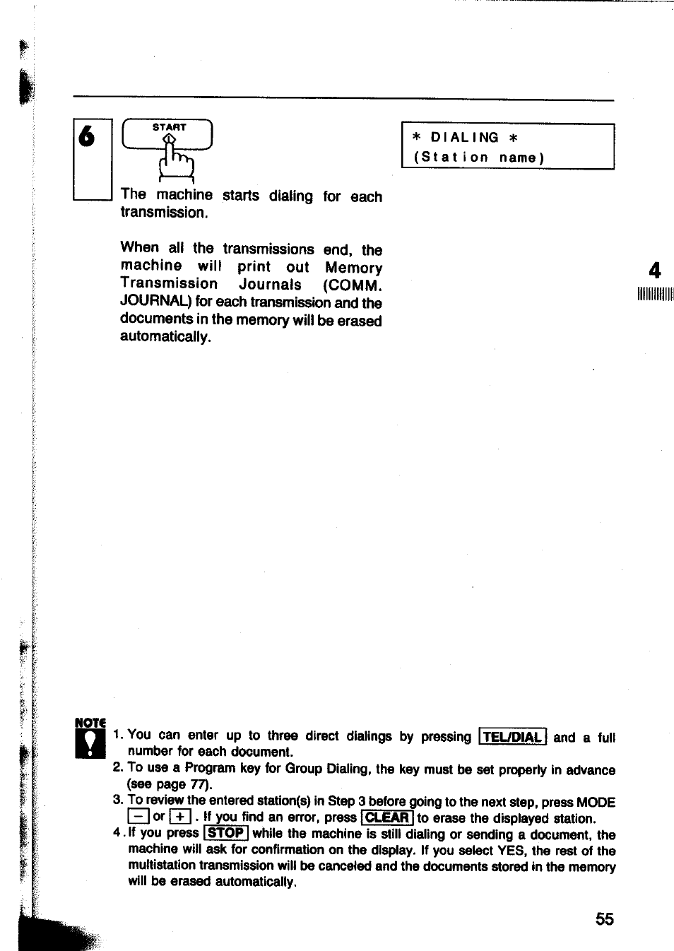 Panasonic Panafax UF-260 User Manual | Page 57 / 150