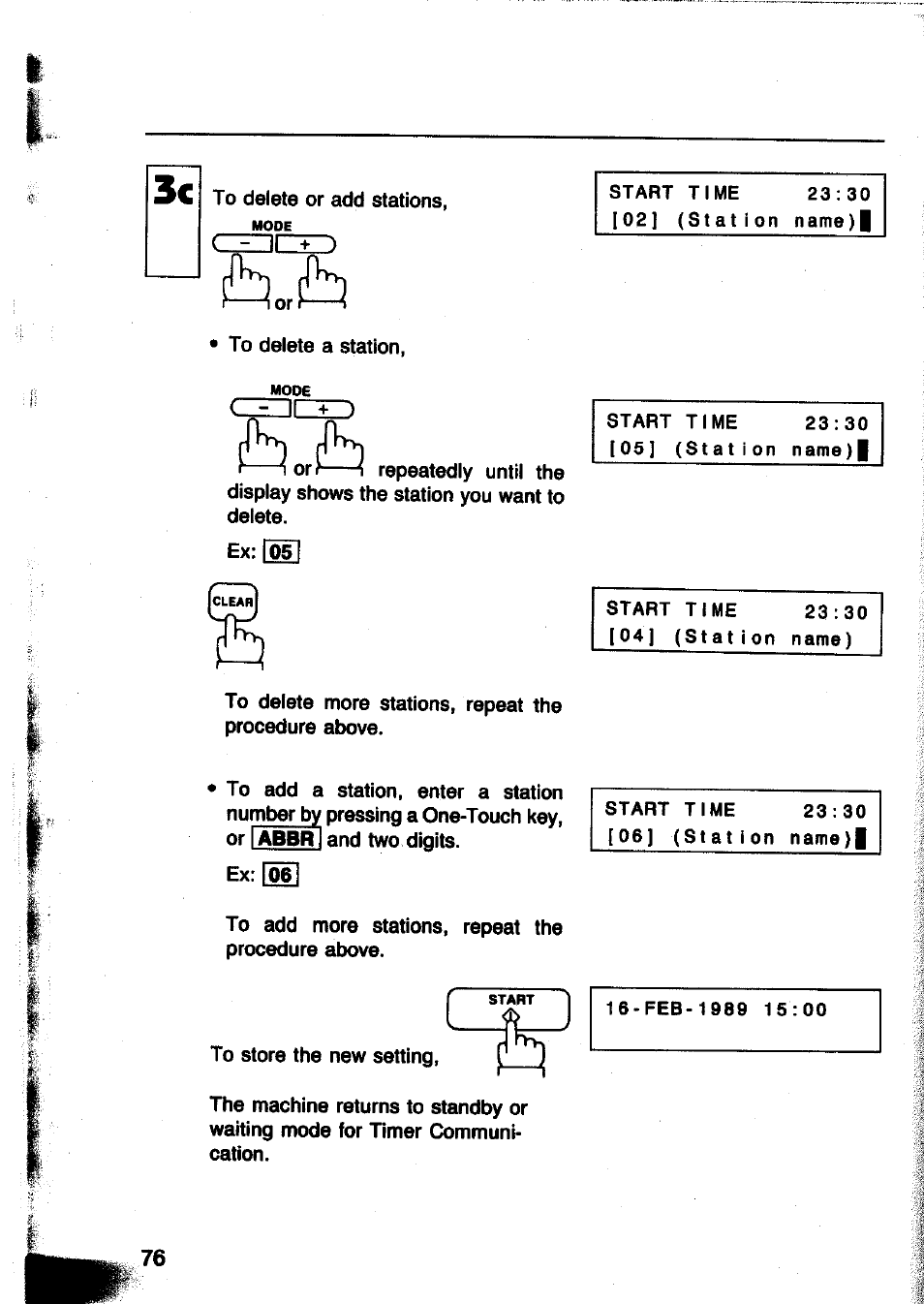 Panasonic Panafax UF-260 User Manual | Page 78 / 150