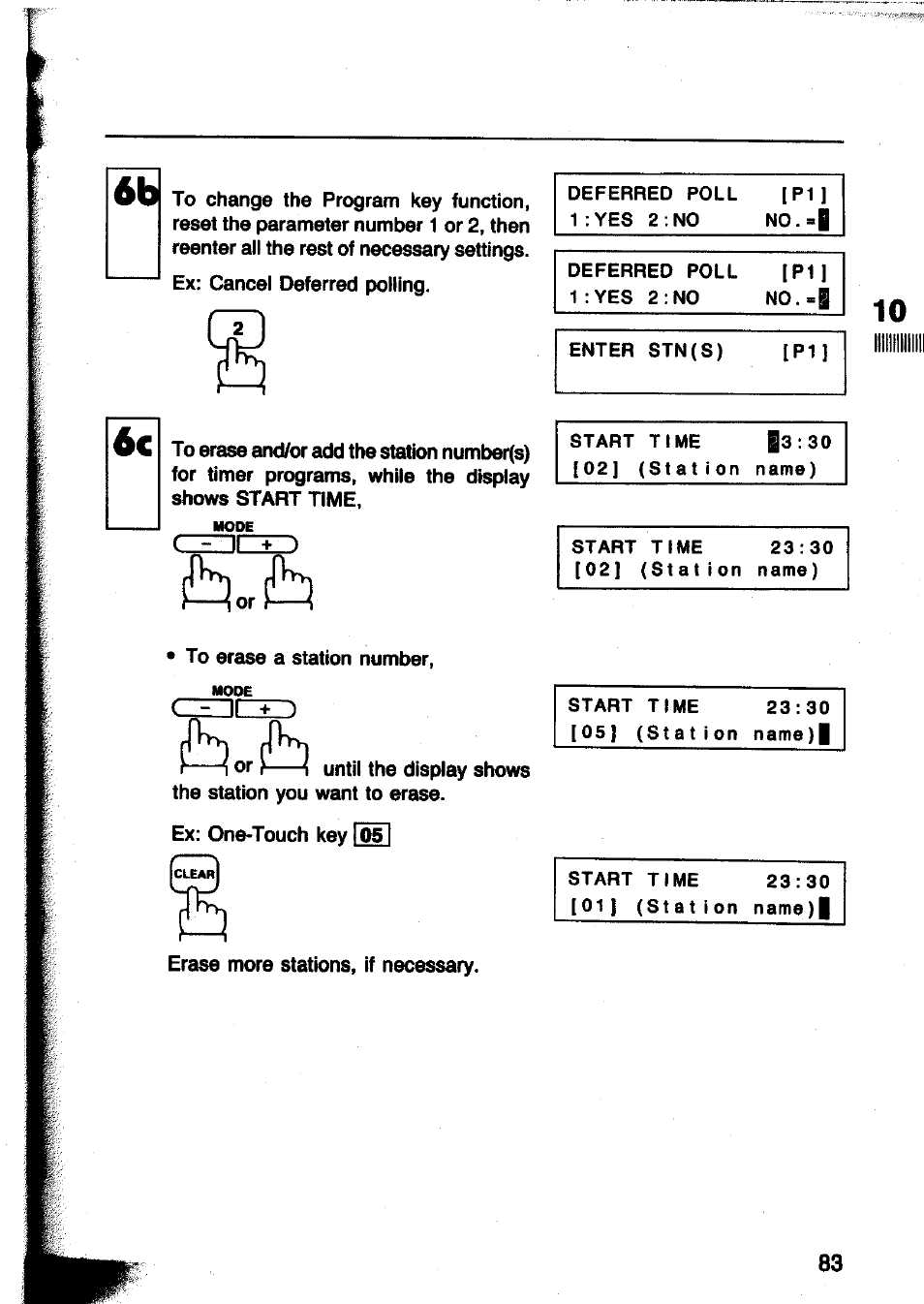 Panasonic Panafax UF-260 User Manual | Page 85 / 150