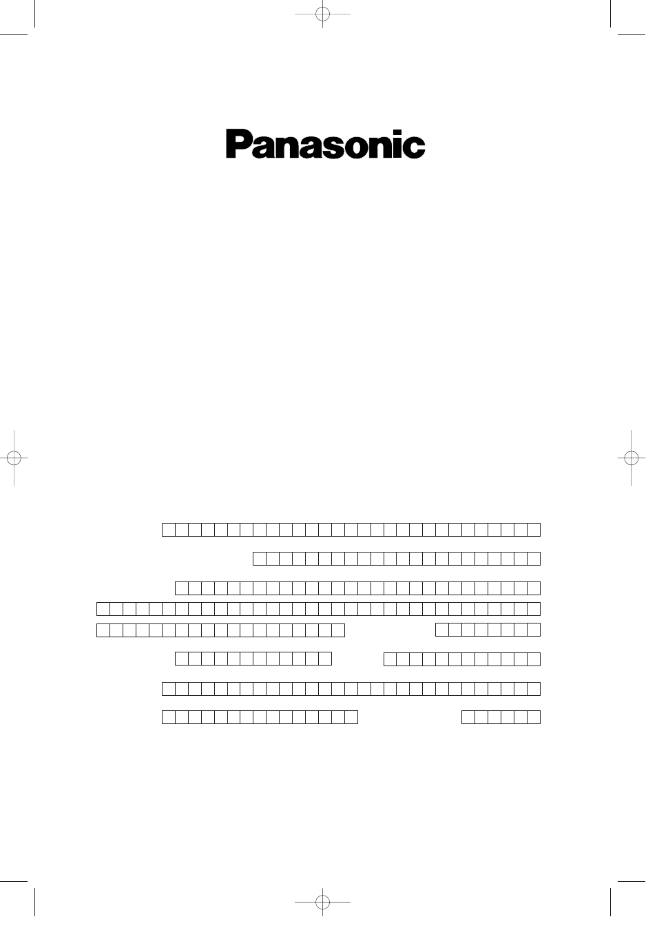 Important warranty registration | Panasonic KX-FP151E User Manual | Page 3 / 90