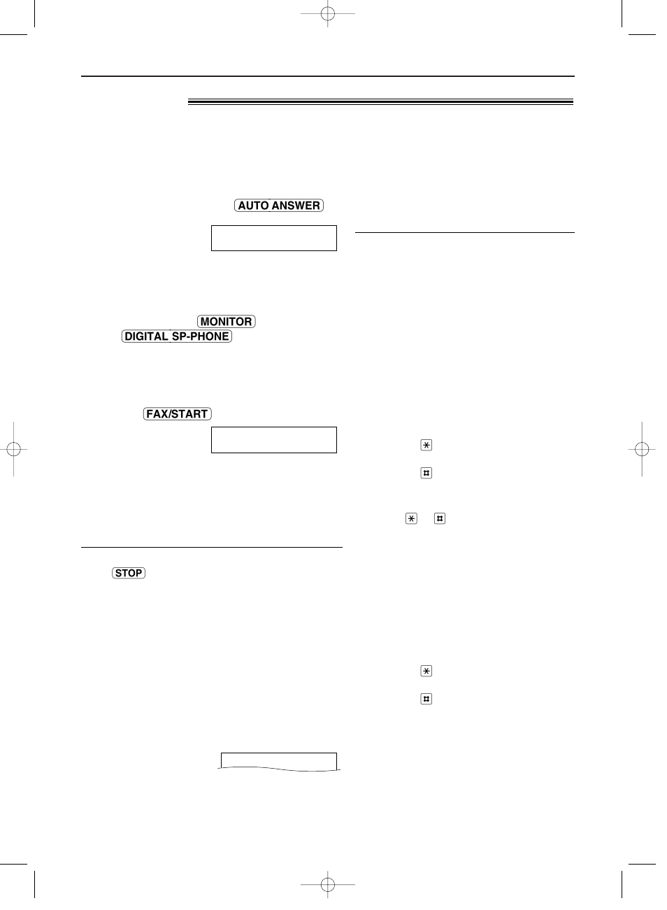 Receiving faxes, Tel mode ! (answering all calls manually), Activating tel mode | Receiving a fax manually | Panasonic KX-FP151E User Manual | Page 40 / 90
