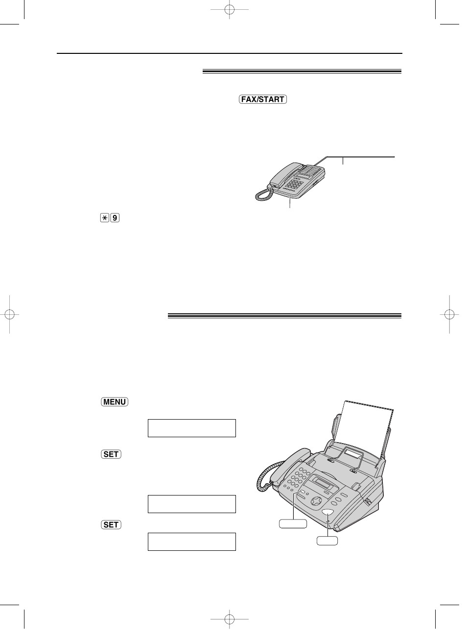 Receiving faxes, Extension telephone | Panasonic KX-FP151E User Manual | Page 46 / 90