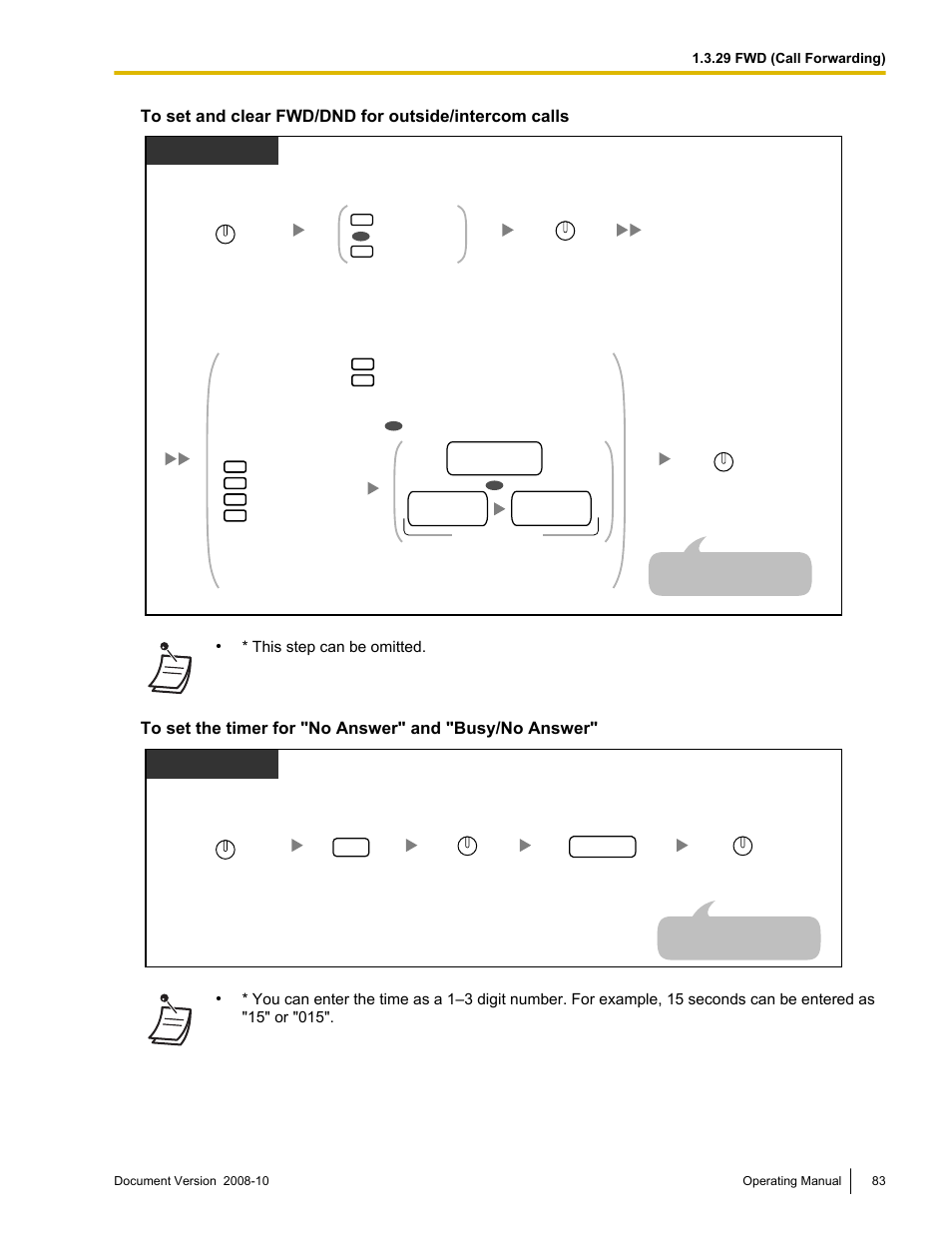 Panasonic KX-TDE200 User Manual | Page 83 / 210