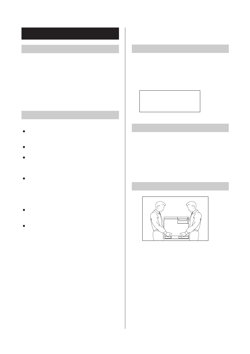 For your safety, General, Power source | Laser safety, Ozone release, Moving the unit, Before you start | Panasonic KX-P8415 User Manual | Page 4 / 32