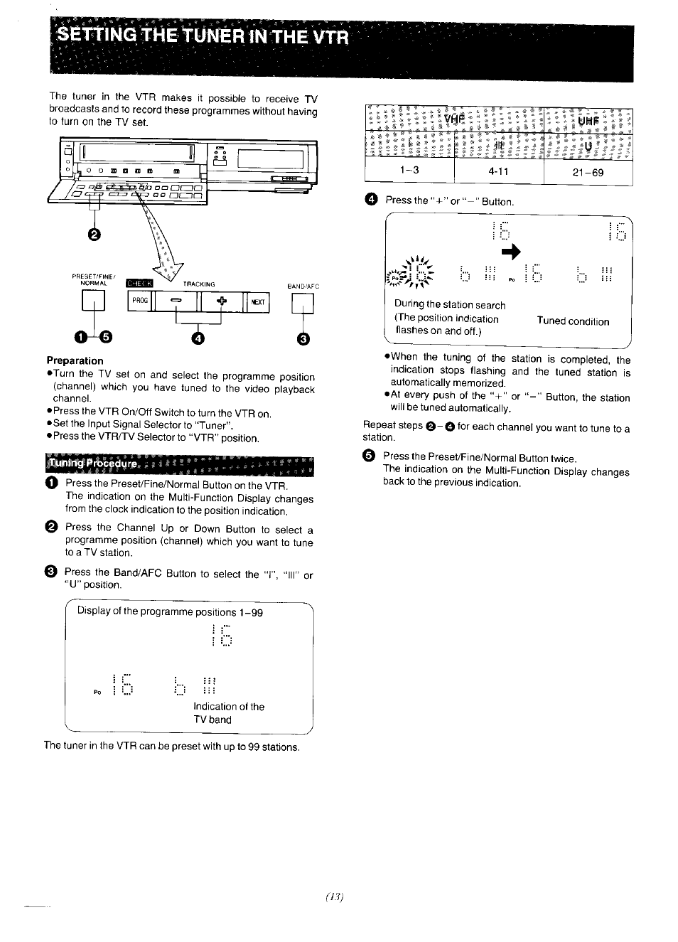 Panasonic NV-F65EA User Manual | Page 13 / 48