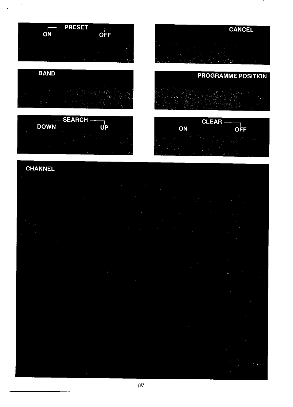 Panasonic NV-F65EA User Manual | Page 47 / 48