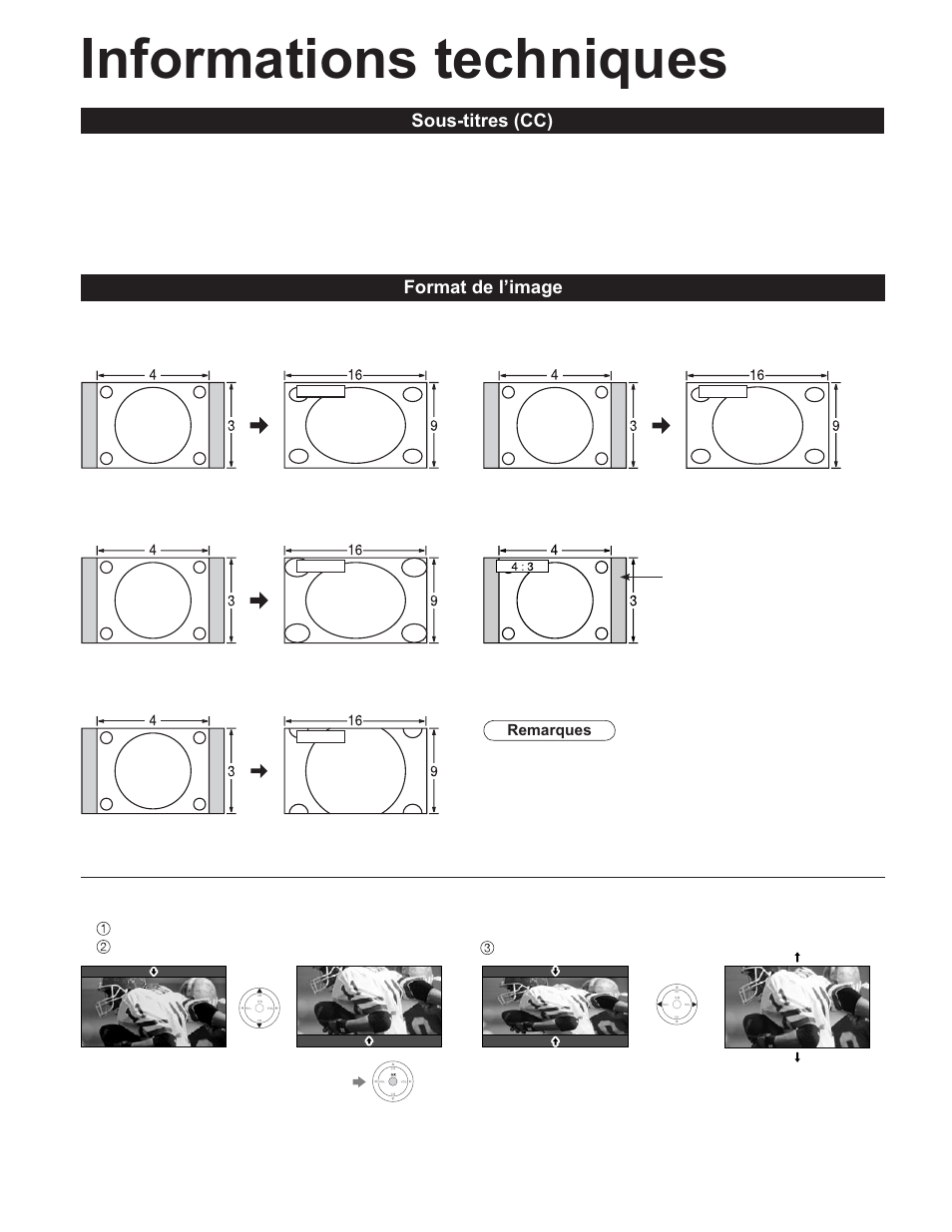 Informations techniques | Panasonic TC-32LX60C User Manual | Page 94 / 101