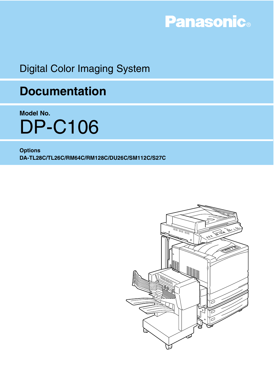 Panasonic DP-C106 User Manual | 144 pages