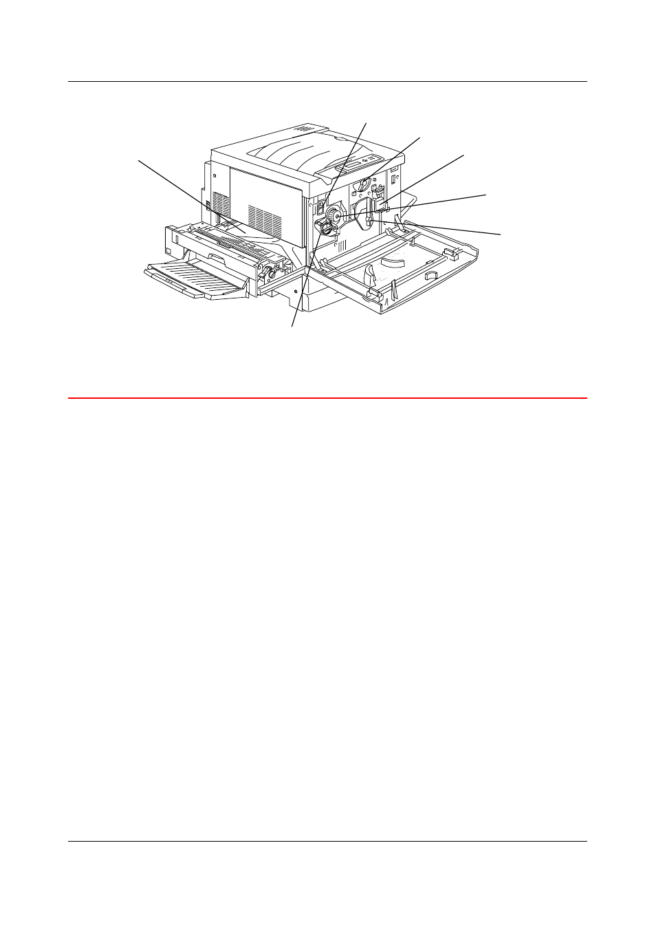 Printer, internal view, Printer, internal view -3 | Panasonic DP-C106 User Manual | Page 104 / 144