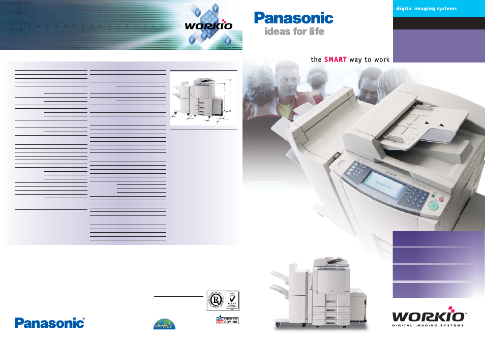 Panasonic WORKIO DP-4530 User Manual | 6 pages