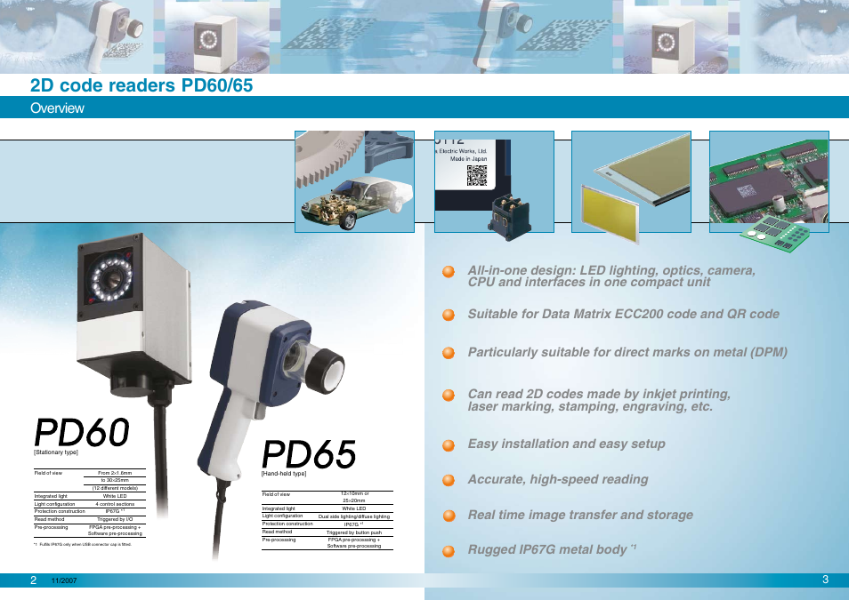 Overview | Panasonic PD60 User Manual | Page 2 / 6
