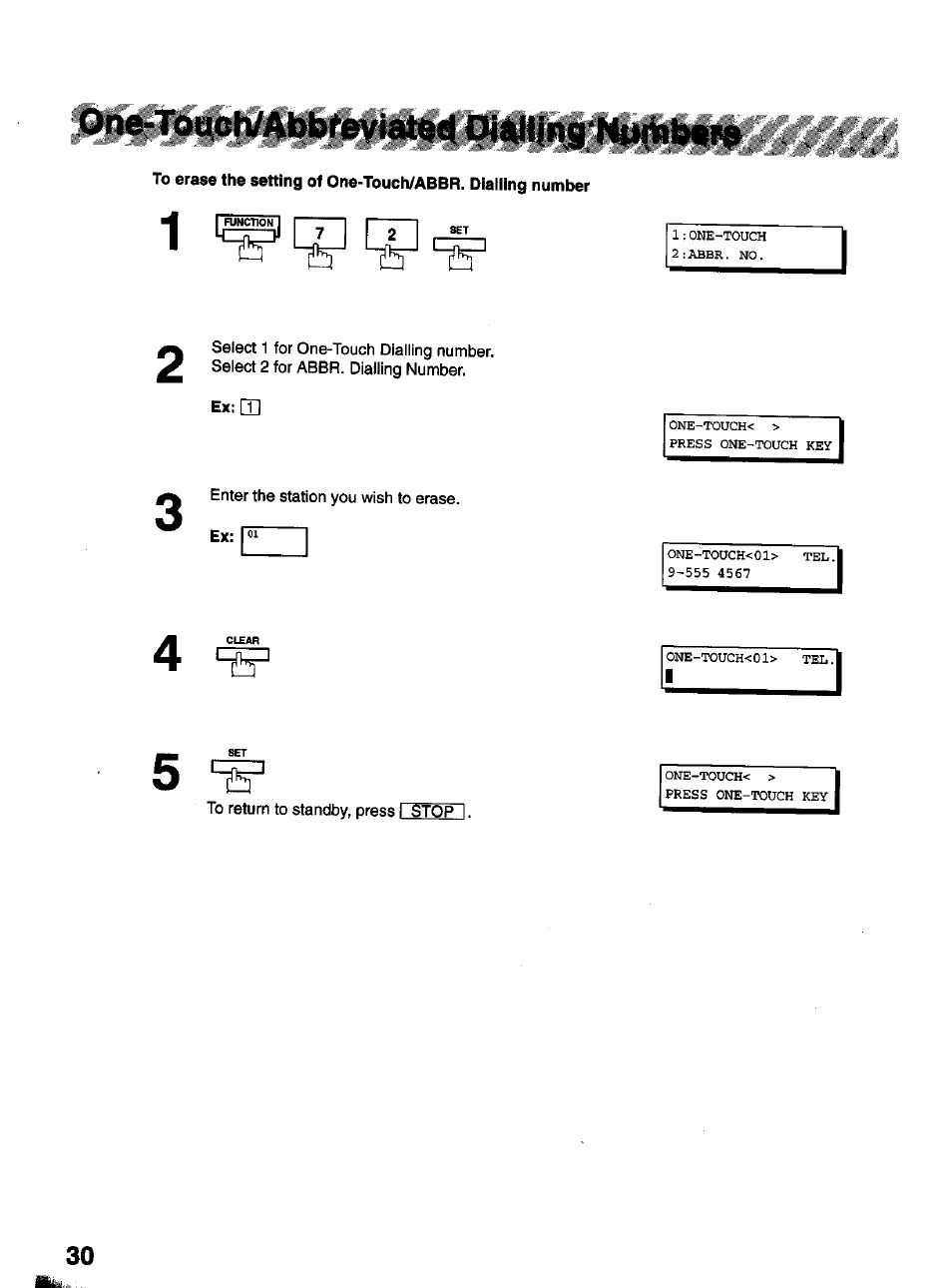 Panasonic Panafax UF-322 User Manual | Page 30 / 154