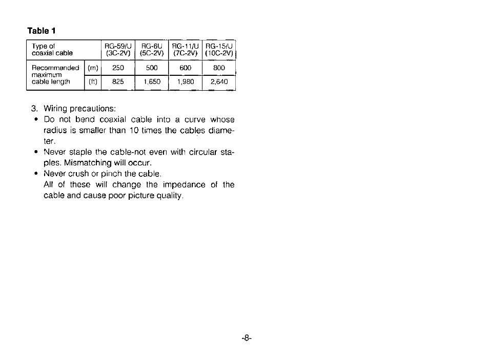 Panasonic WV-BP120 User Manual | Page 10 / 22