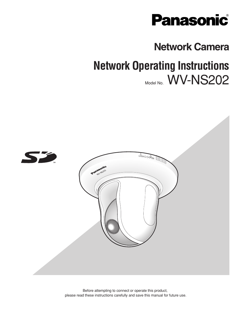 Panasonic WV-NS202 User Manual | 79 pages