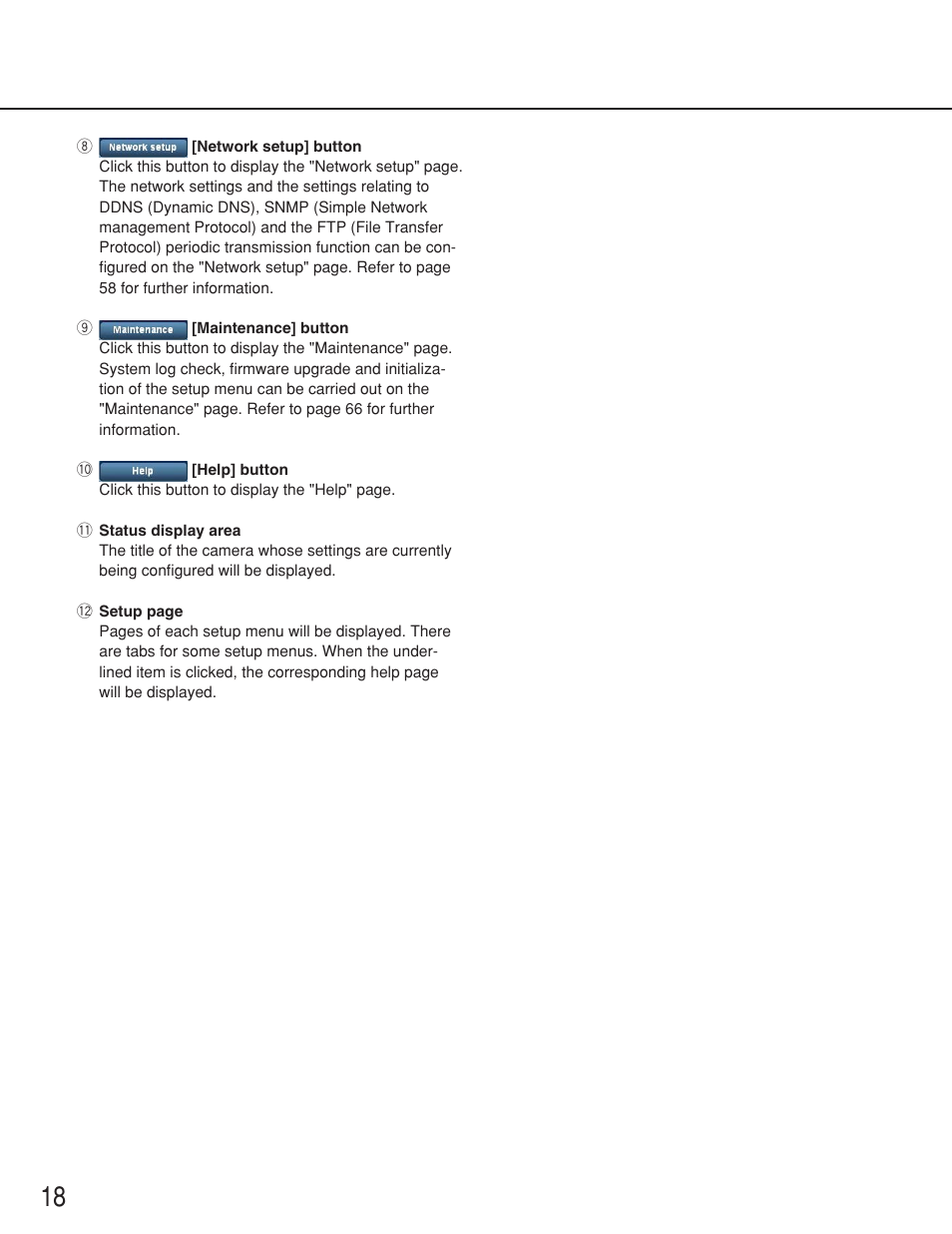 Panasonic WV-NS202 User Manual | Page 18 / 79