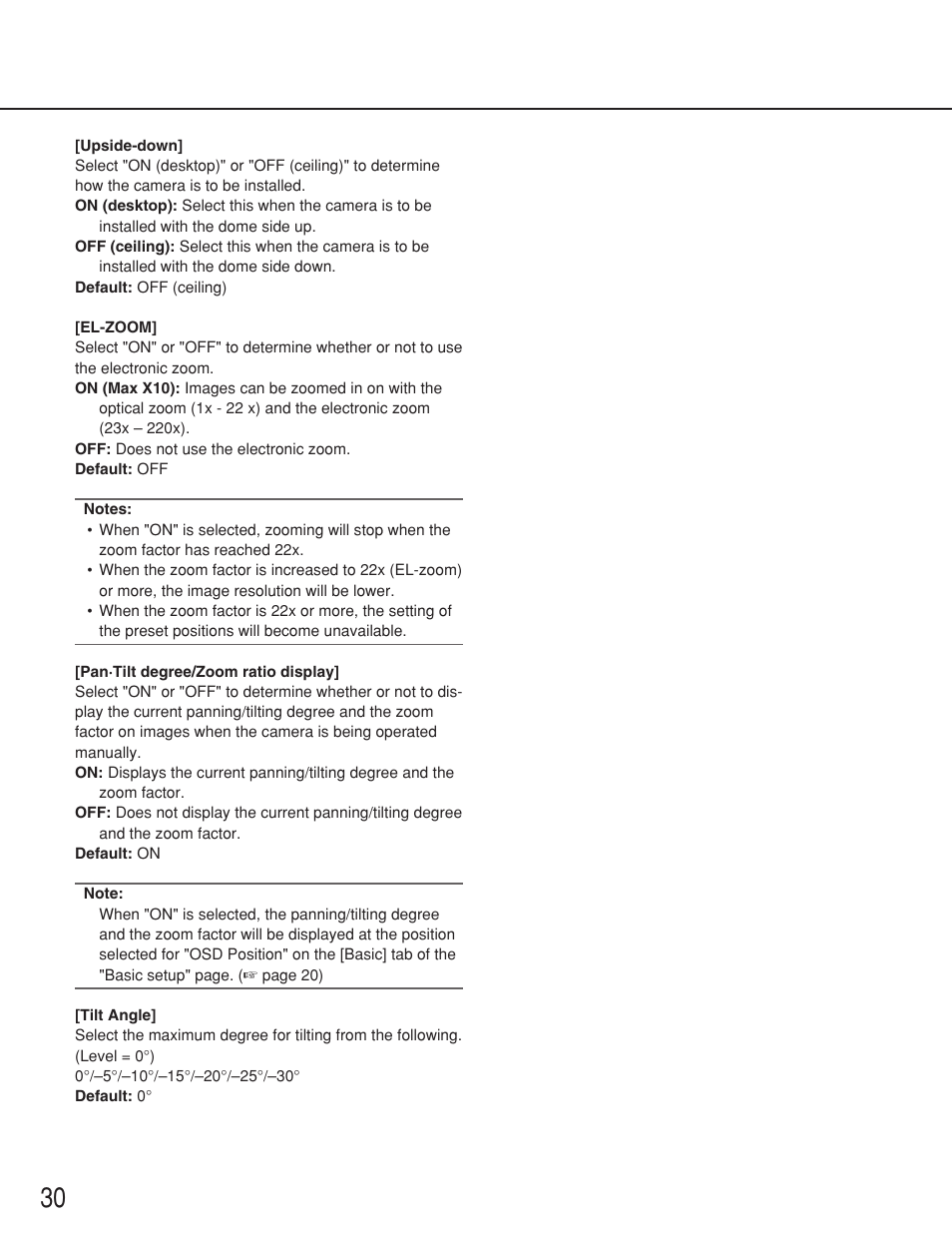 Panasonic WV-NS202 User Manual | Page 30 / 79