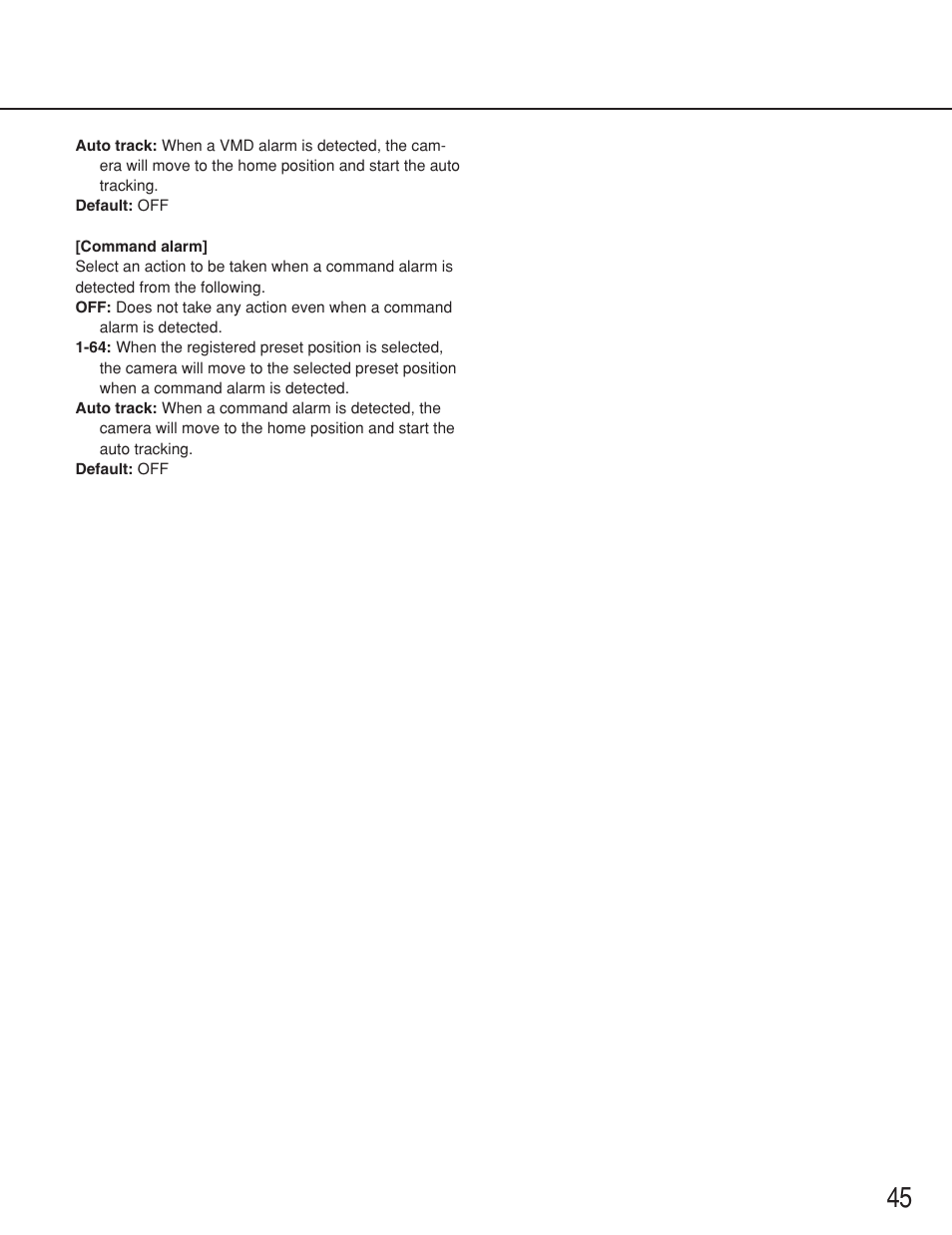 Panasonic WV-NS202 User Manual | Page 45 / 79