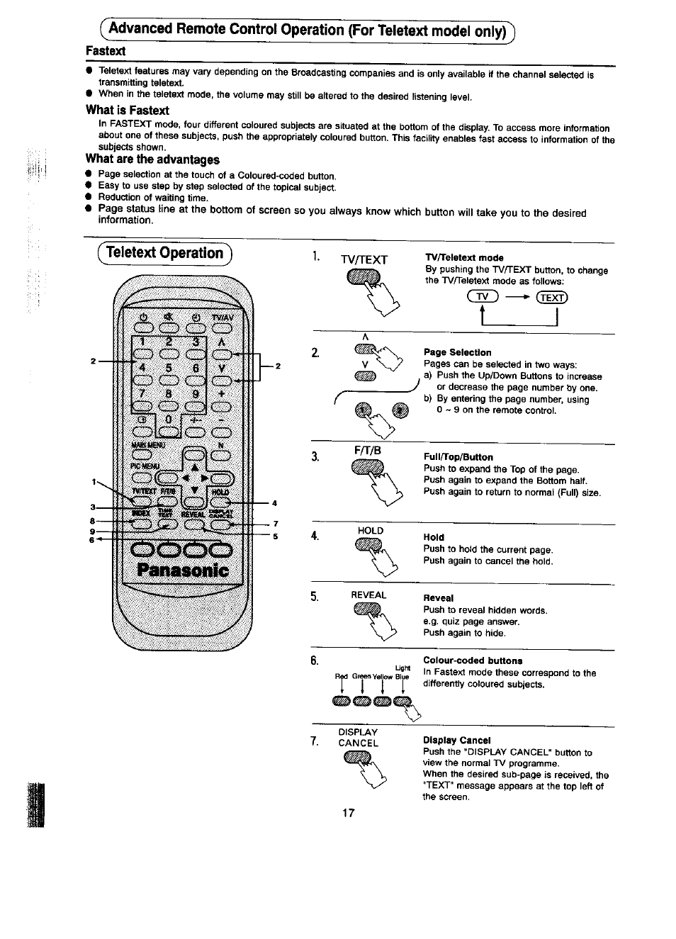 Panasonic TC-14ST15M User Manual | Page 18 / 24