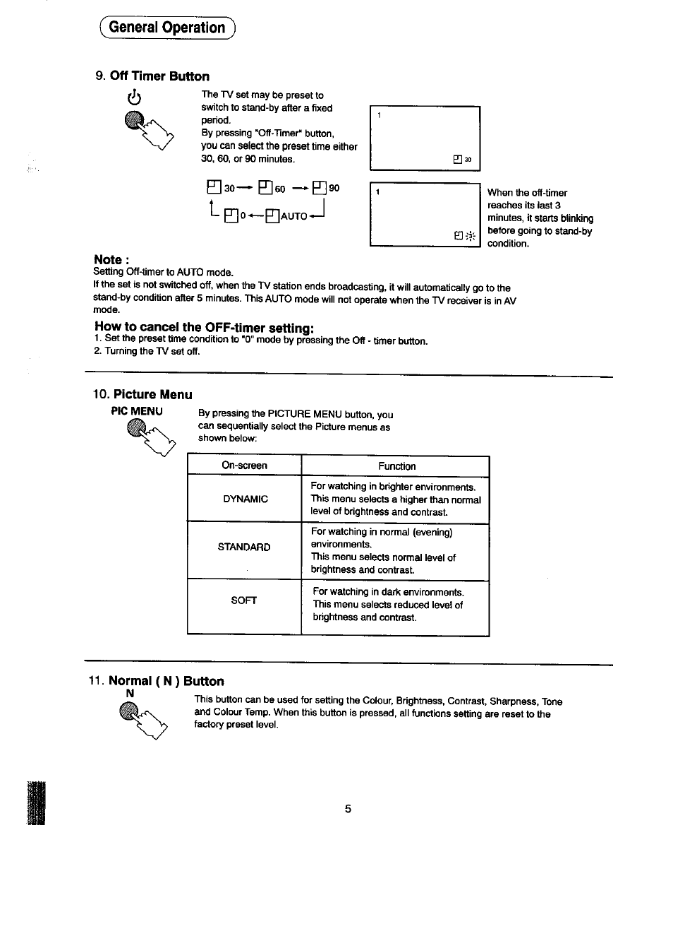 E]60 — 090 | Panasonic TC-14ST15M User Manual | Page 6 / 24