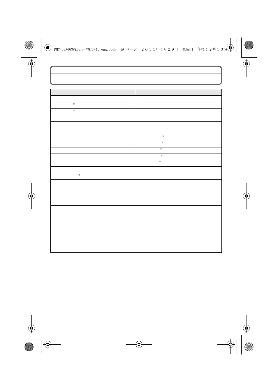 Digital camera accessory system | Panasonic DMC-G3K User Manual | Page 49 / 56