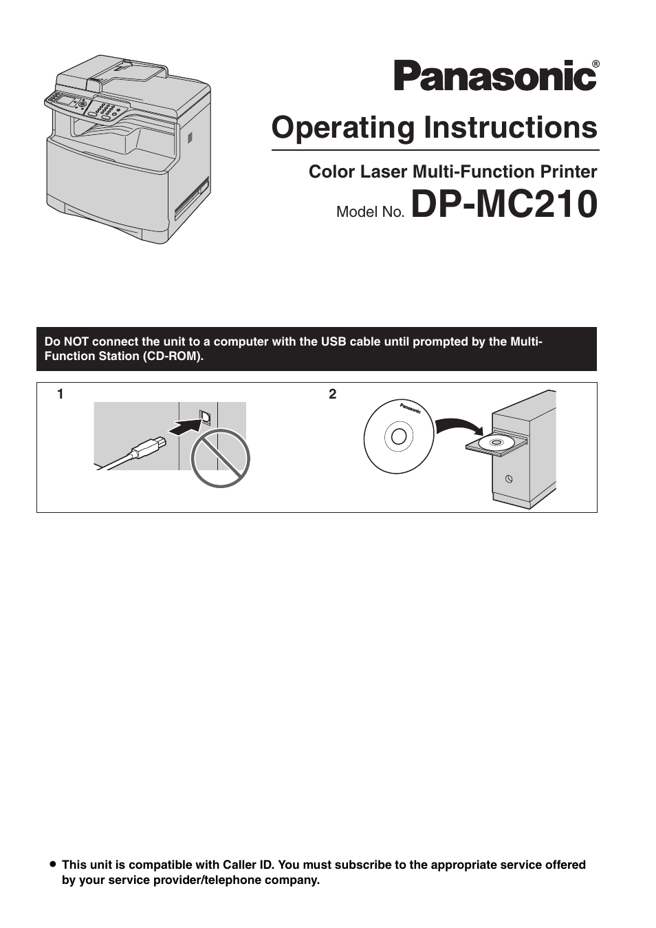 Panasonic DPMC210 User Manual | 128 pages