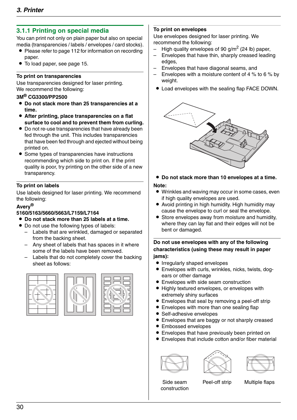 Panasonic DPMC210 User Manual | Page 30 / 128