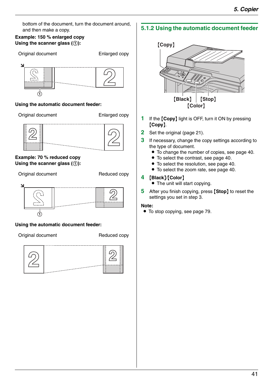 Panasonic DPMC210 User Manual | Page 41 / 128