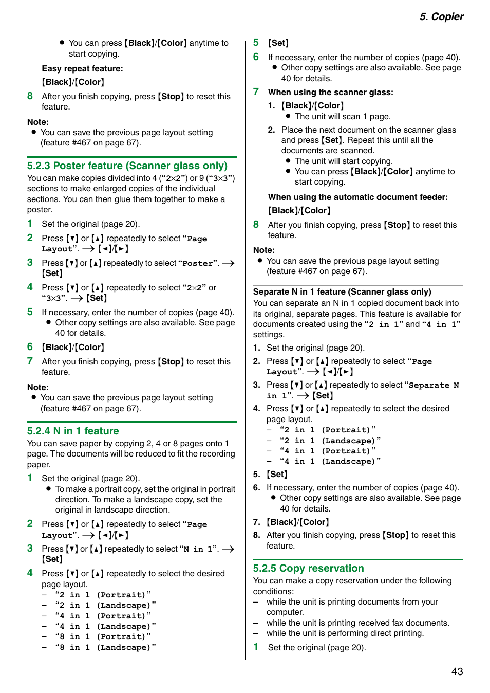 Panasonic DPMC210 User Manual | Page 43 / 128