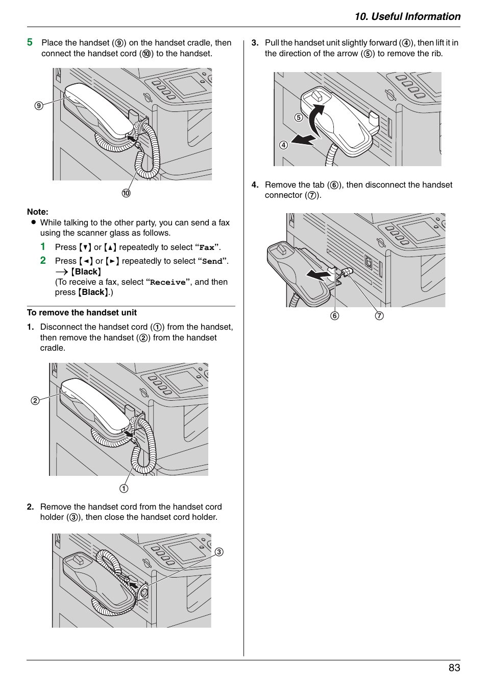 Panasonic DPMC210 User Manual | Page 83 / 128