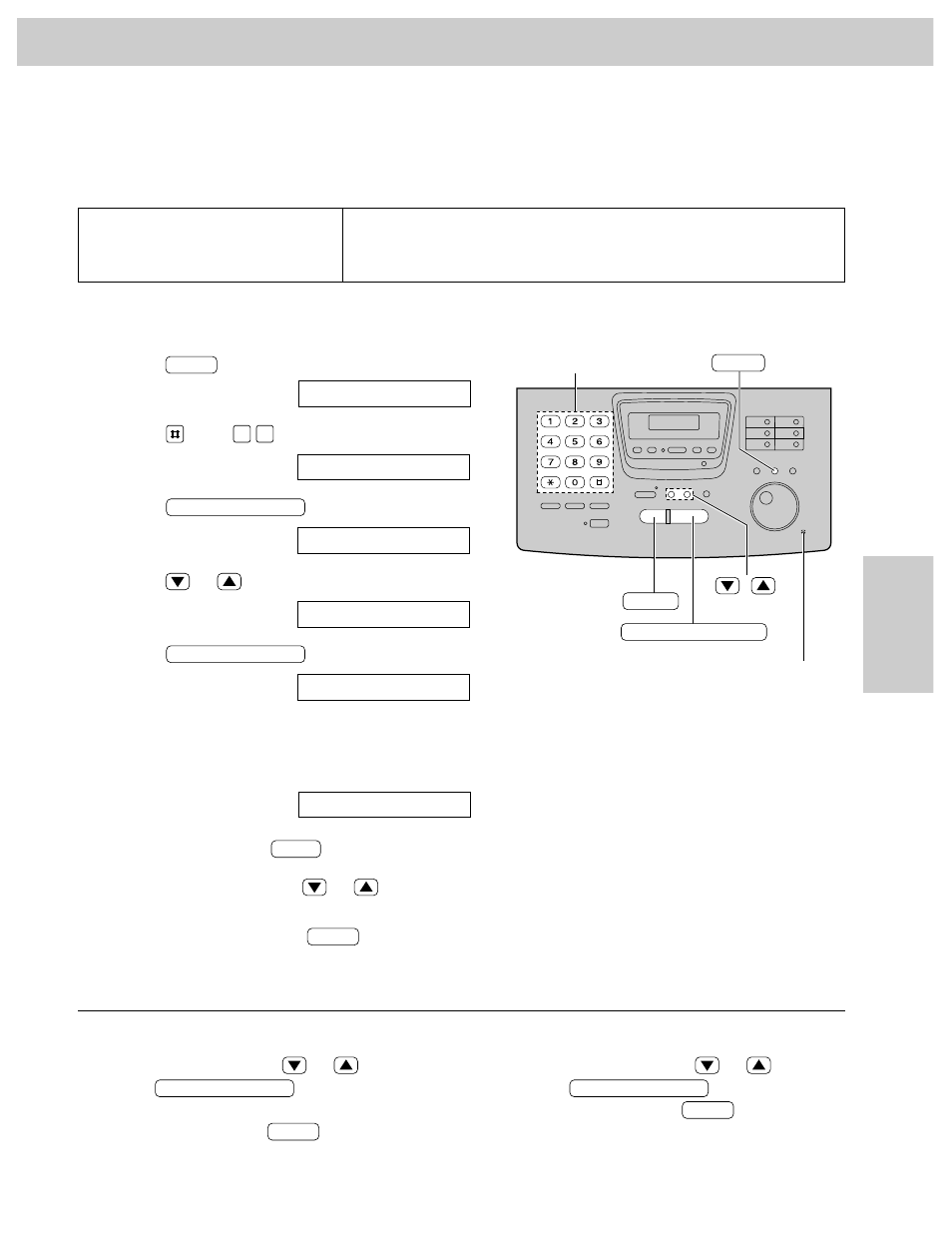 Options, Recording a message transfer greeting message, Suggested message | Panasonic KX-FP270 User Manual | Page 103 / 144