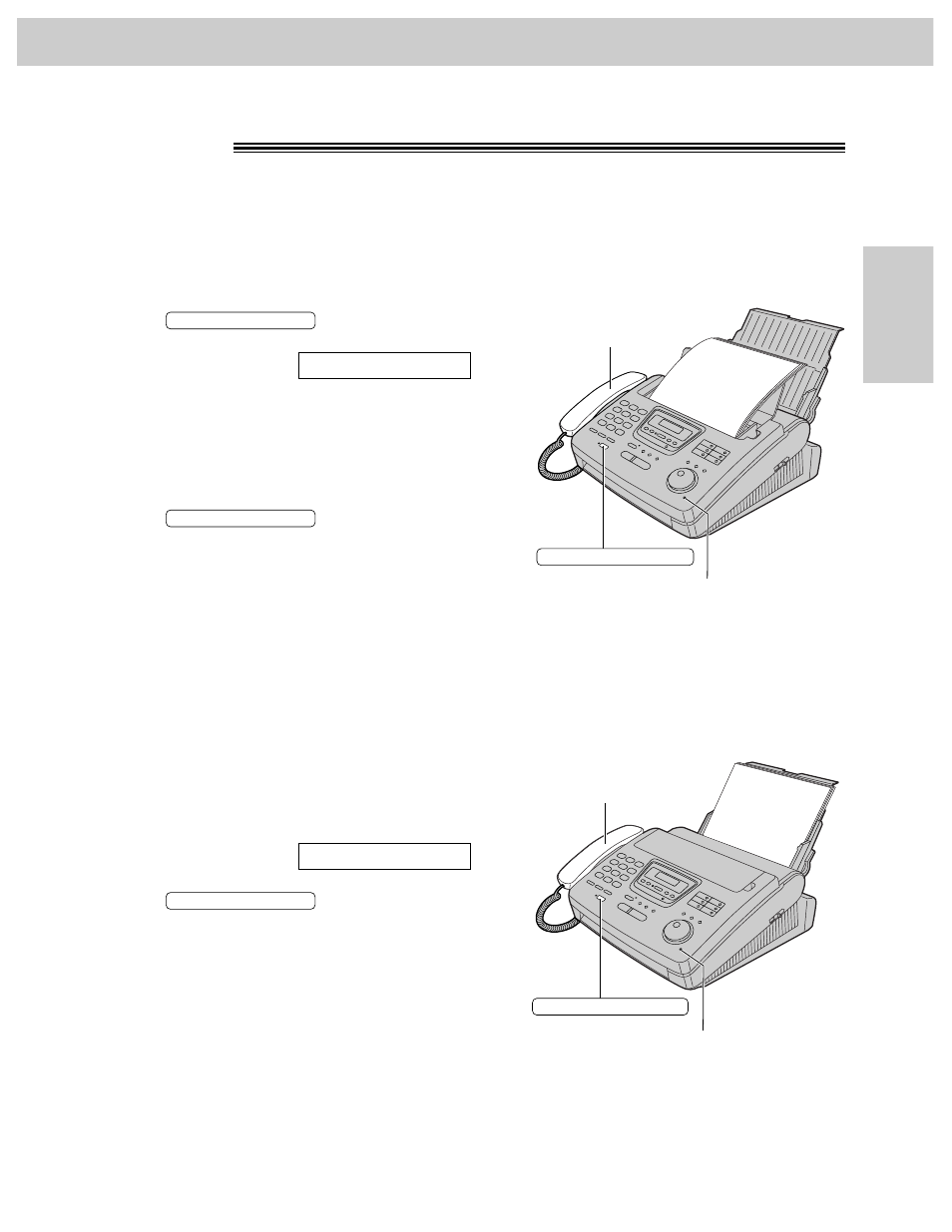 Voice contact, Initiating voice contact, Receiving a request for voice contact | Panasonic KX-FP270 User Manual | Page 53 / 144