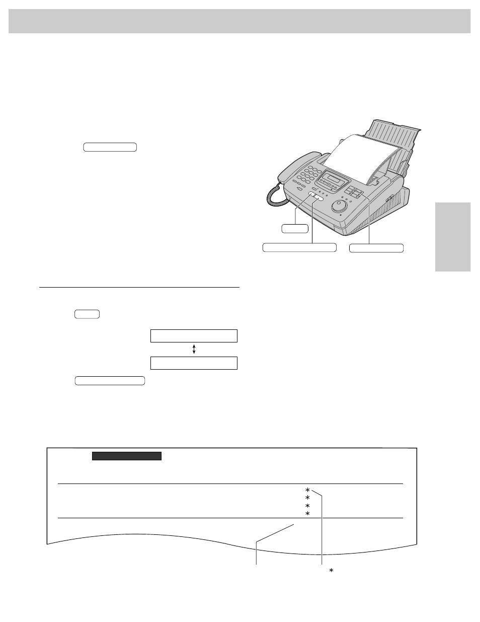 Sending faxes, Using the broadcast key, Broadcast report | Panasonic KX-FP270 User Manual | Page 67 / 144