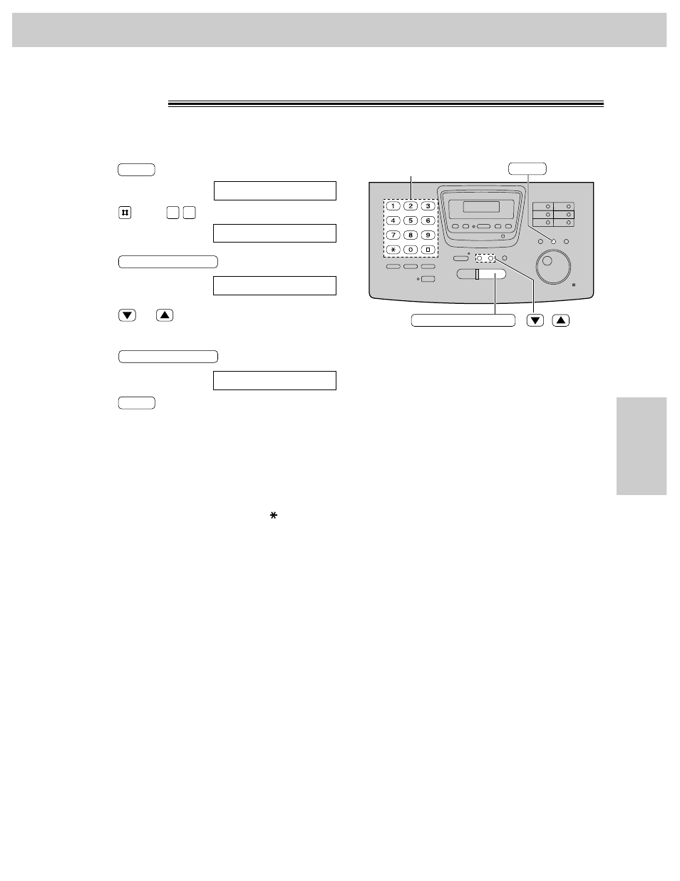 Greeting, Recording time for the tad/fax greeting message | Panasonic KX-FP270 User Manual | Page 93 / 144