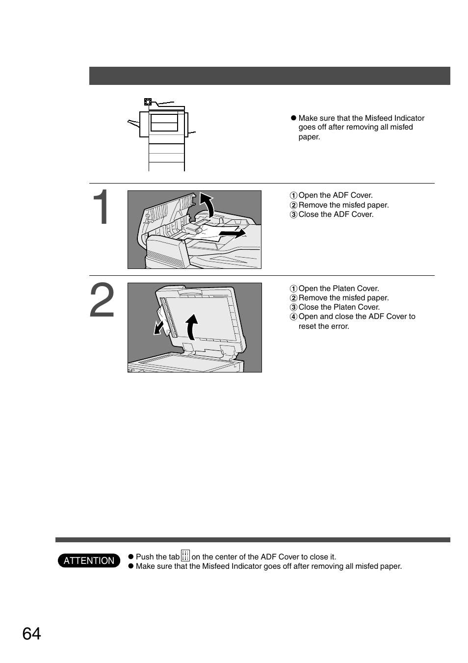 Panasonic DP-2500 User Manual | Page 64 / 73