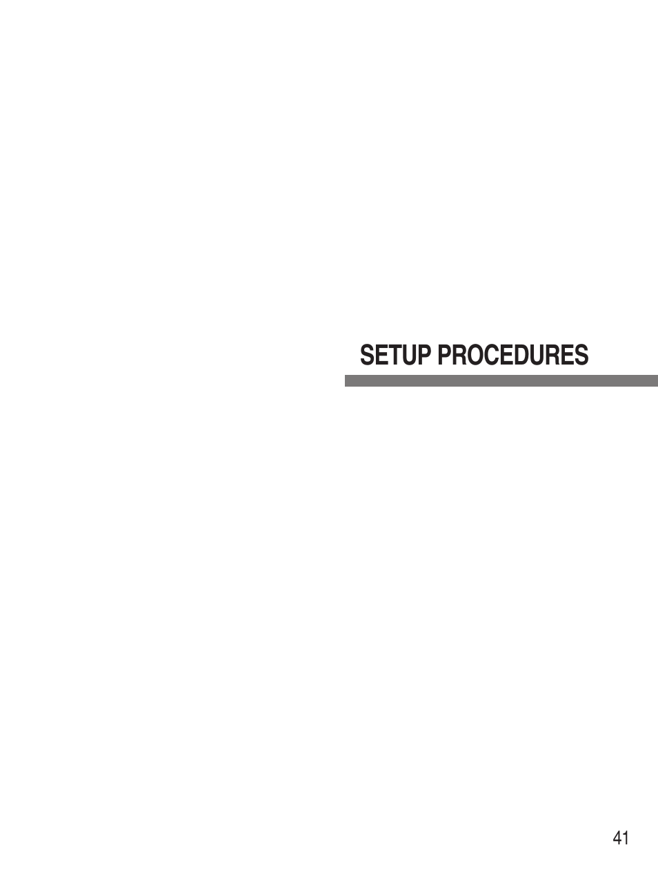 Setup procedures | Panasonic WJ-HD500B User Manual | Page 41 / 104