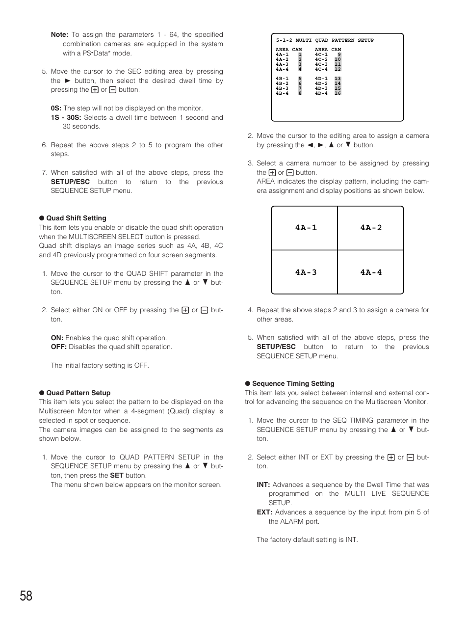 Panasonic WJ-HD500B User Manual | Page 58 / 104