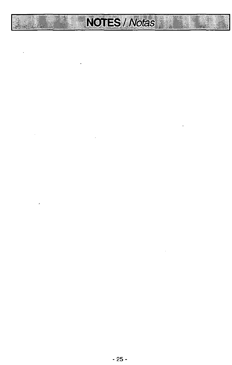 Msmiimè | Panasonic MC-V7341 User Manual | Page 25 / 28